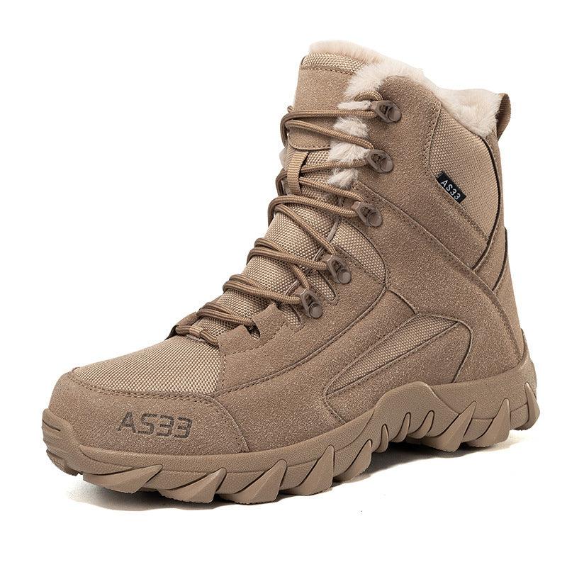 Non-slip Snow Boots Men's Platform - WOMONA.COM