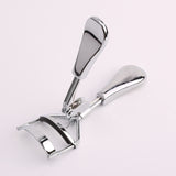 Stainless Steel Rose Gold Eyelash Clip Press Type Eyelash Curler - WOMONA.COM