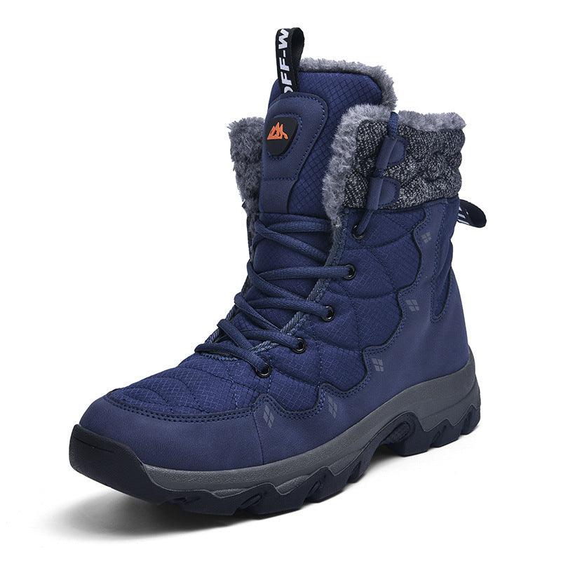 Outdoor Fleece-lined High-top Boots - WOMONA.COM