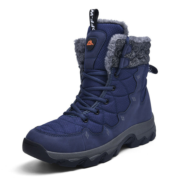 Outdoor Fleece-lined High-top Boots