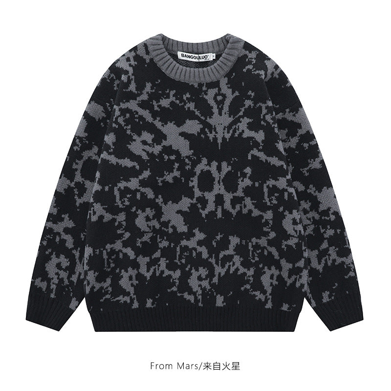 Men's And Women's Round Neck Sweater - WOMONA.COM