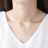 Fashion Octagon Star Cross Pendant Necklaces For Women - WOMONA.COM