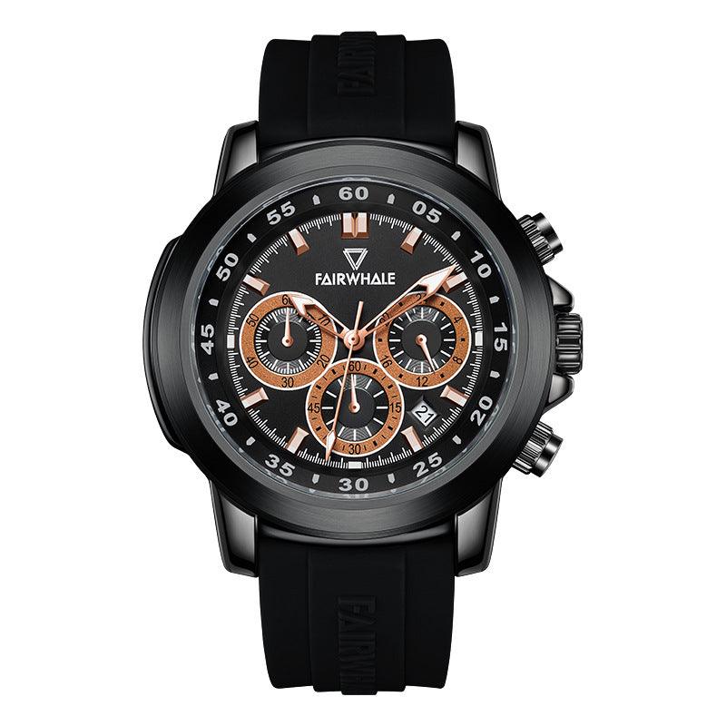 Three Eyes And Six Needles Multifunctional Daytona Watch - WOMONA.COM