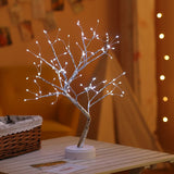 Christmas Decoration Night Light LED Pearl Tree Light Starry Touch Light - WOMONA.COM