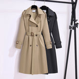 High-end Elegant Mid-end Trench Coat For Women