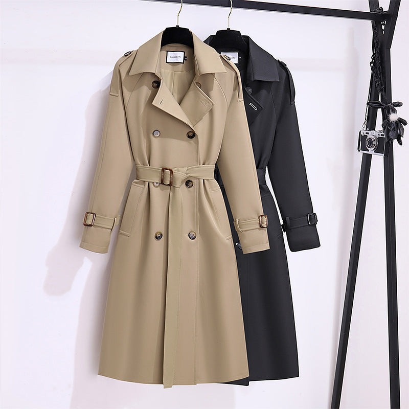 High-end Elegant Mid-end Trench Coat For Women - WOMONA.COM