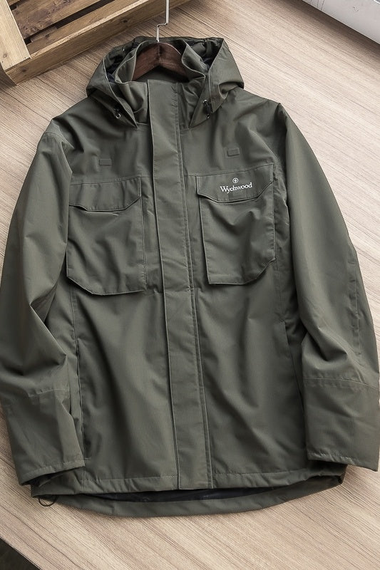 Men's Hooded Assault Workwear Jacket