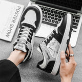 Versatile Casual Ink Painting Sneakers For Men - WOMONA.COM