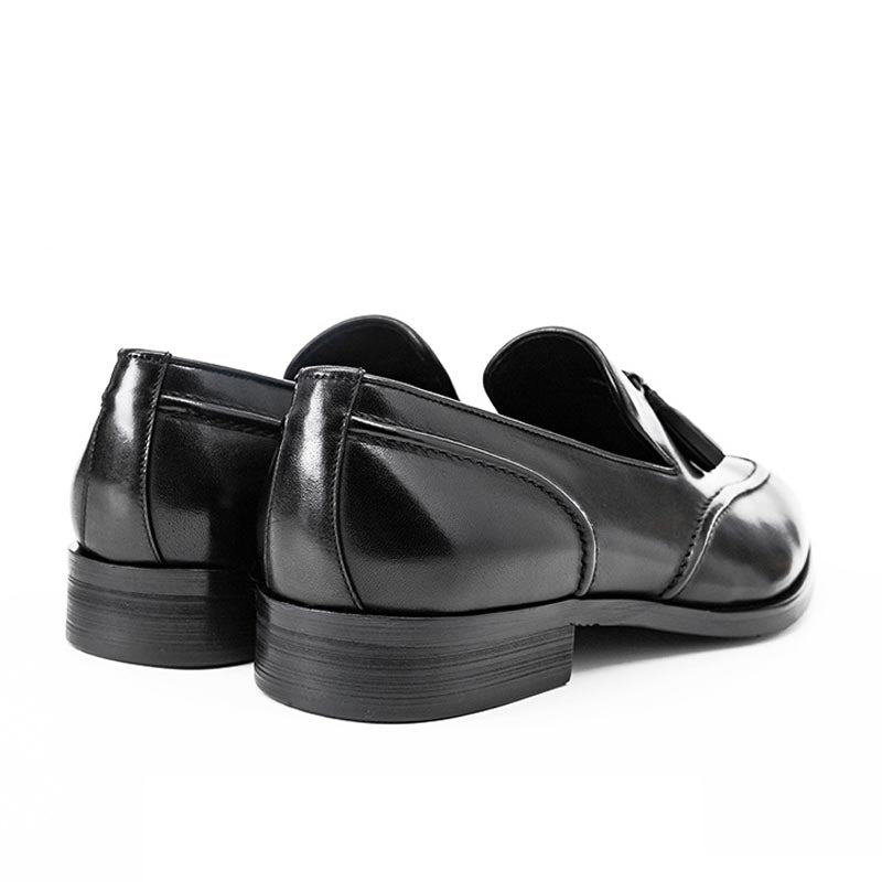 Business Casual Tassel Leather Shoes Men - WOMONA.COM