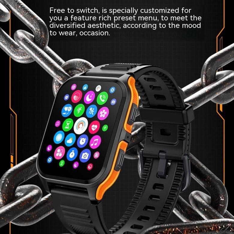New P73 Smart Watch Heart Rate Bluetooth Calling - WOMONA.COM