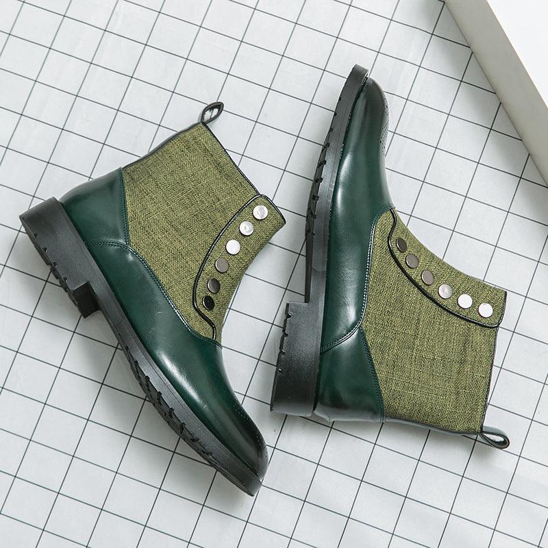 British Martin Casual Men's Leather Shoes - WOMONA.COM