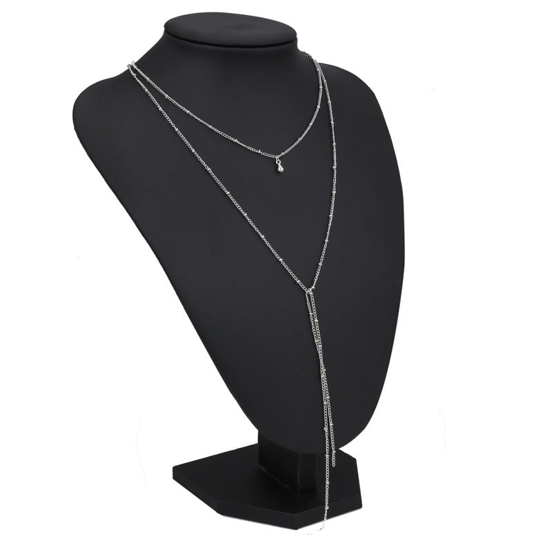 Simple retro clavicle necklace - WOMONA.COM