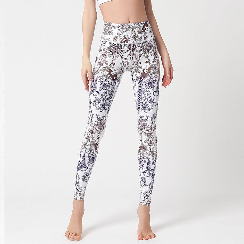Fashion Tie Dye Leggings Women Fitness Yoga Pants - WOMONA.COM