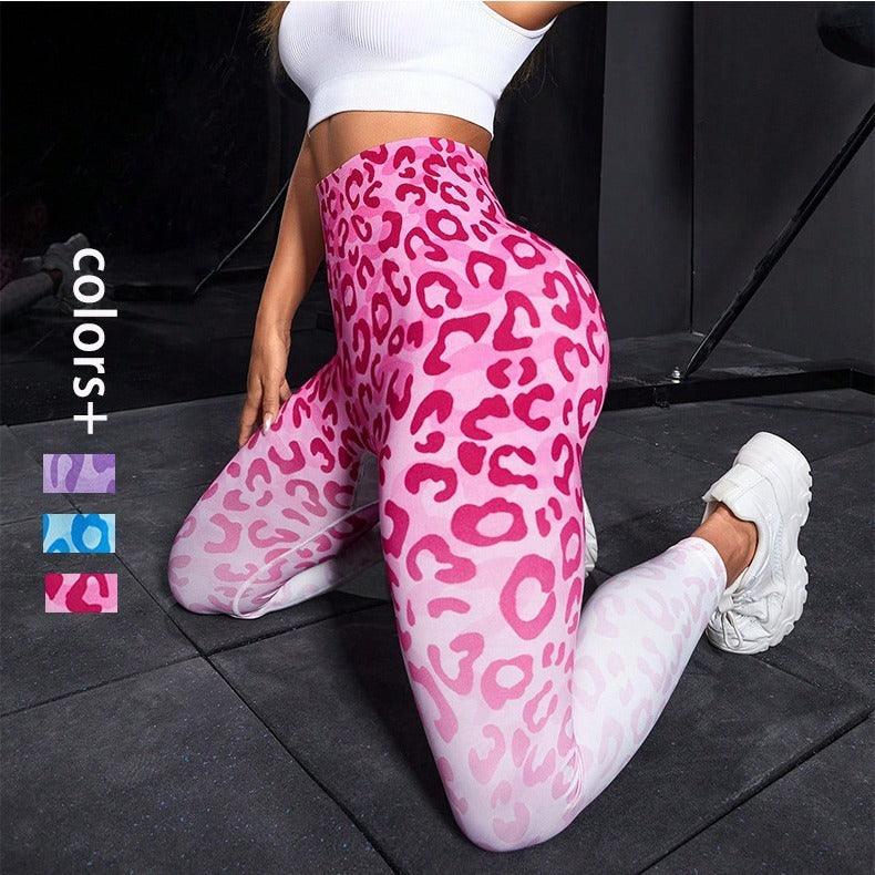 Seamless Cheetah Yoga Pants - WOMONA.COM