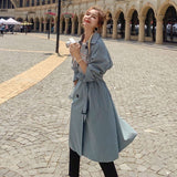 British Style Trench Coat Women's - WOMONA.COM