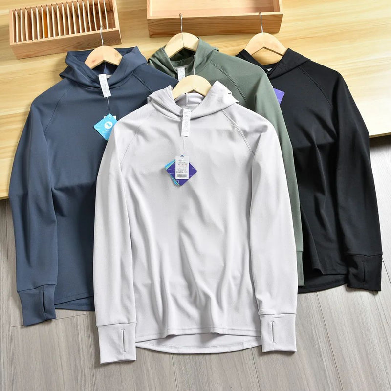 Flat Autumn And Winter Outdoor Sports Long-sleeved Pullover Hoodie