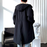 Men's British Style Coat Cloak Mid-length