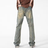 Men's High Street Fashion Brand Loose Casual Trousers - WOMONA.COM