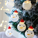 Snowman string lights Christmas lights decoration lights - WOMONA.COM