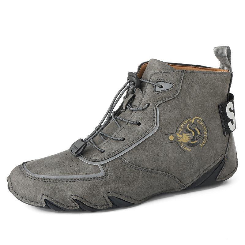 Plus Size Men's High-top Dr Martens Boots - WOMONA.COM