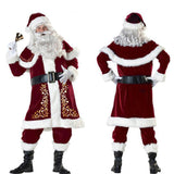 Santa couple costume Christmas dress - WOMONA.COM