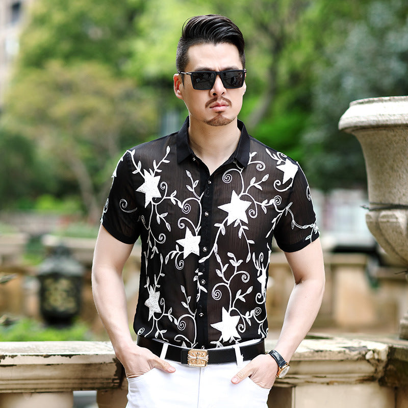 Summer New Style Men's Shirts Non-iron Casual Shirts - WOMONA.COM