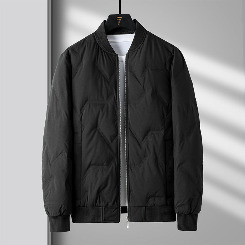 Business Casual Light Thin Warm Down Jacket - WOMONA.COM