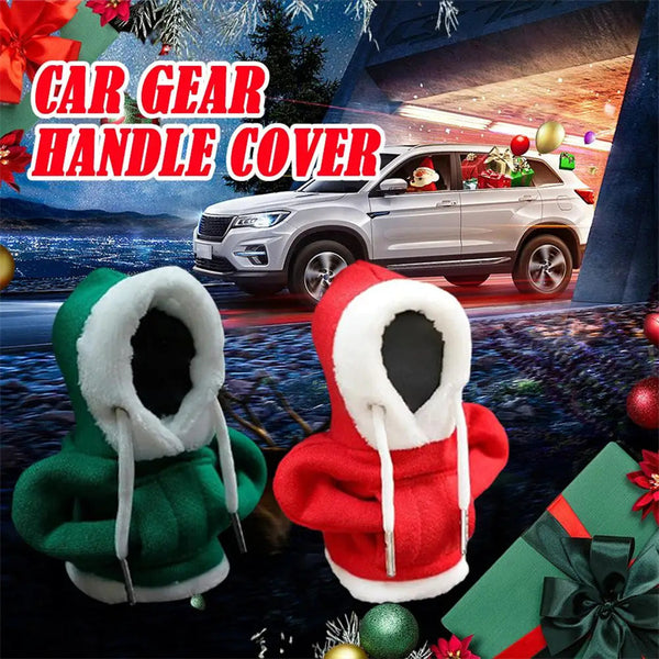 Christmas Hoodie Car Gearshift Cover - WOMONA.COM