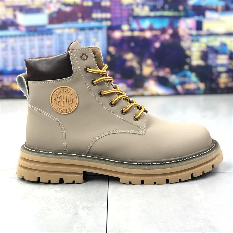 Martin Boots Fashion Brand Casual Men British - WOMONA.COM