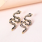 Alloy Diamond Trendy Female Earrings - WOMONA.COM