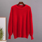 Warm Ladies Sweater Women Knitwear Knitted Sweaters - WOMONA.COM