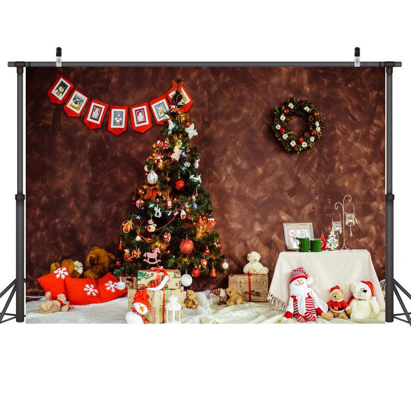 Christmas background cloth - WOMONA.COM