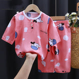 Summer Clothes Cotton Silk Air-conditioning Clothes Baby Clothes