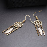 Dream Catcher Tassel Earrings - WOMONA.COM