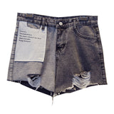 Plus Size Women's Denim Shorts For Women - WOMONA.COM