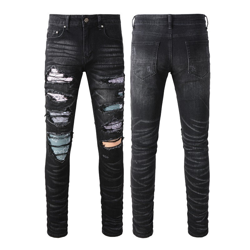 High Street Jeans Fashion Brand Men - WOMONA.COM