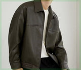 New Motorcycle Clothing Leather Coat