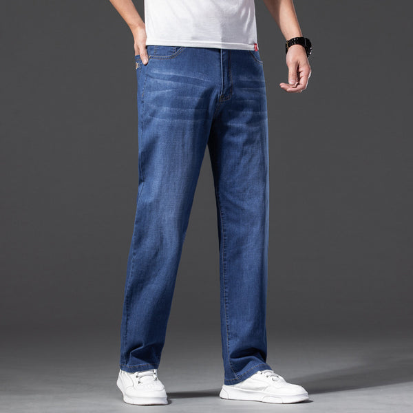 Loose Oversized Jeans For Men With Stretch