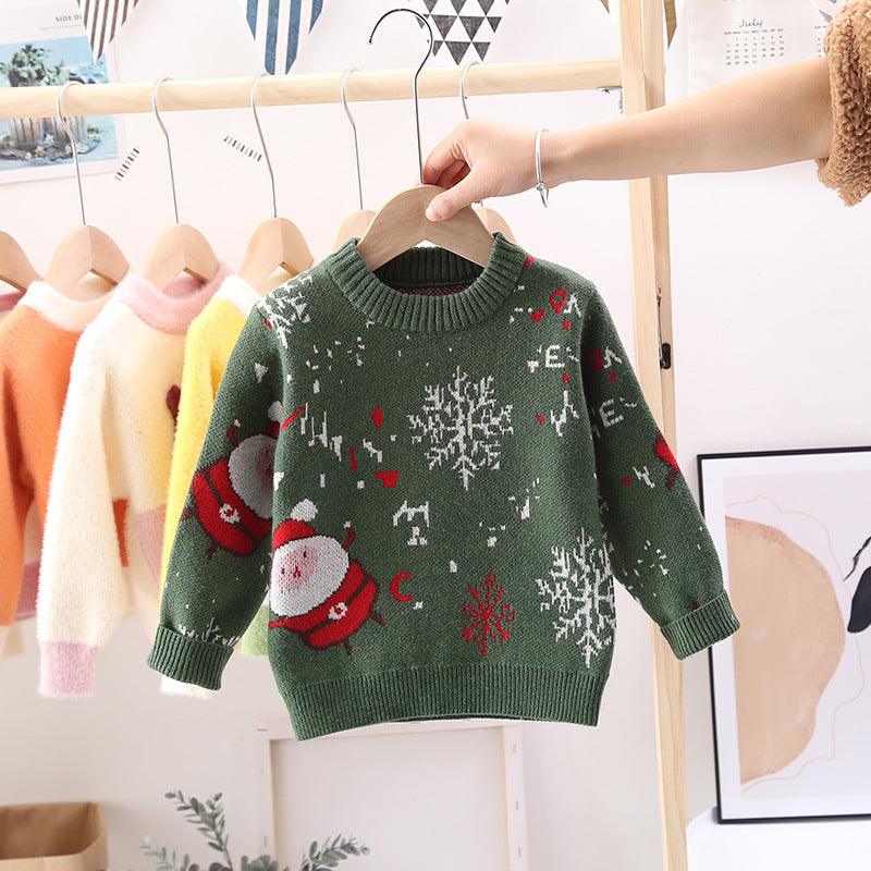 Christmas snowflake sweater - WOMONA.COM