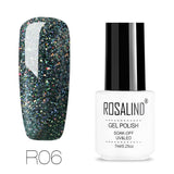 Stars decorated with rainbow light therapy nails 29 colors - WOMONA.COM