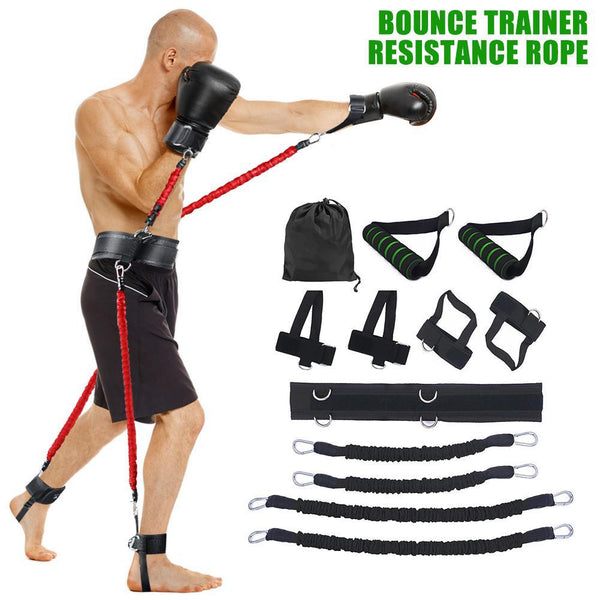 Boxing arm leg bounce strength training device - WOMONA.COM