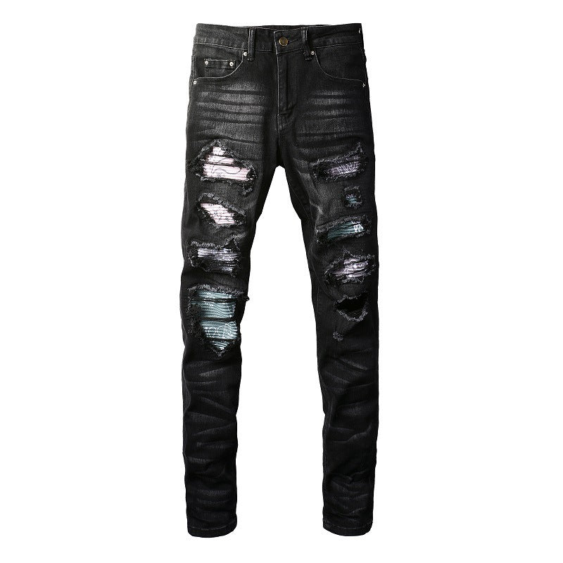 High Street Jeans Fashion Brand Men - WOMONA.COM