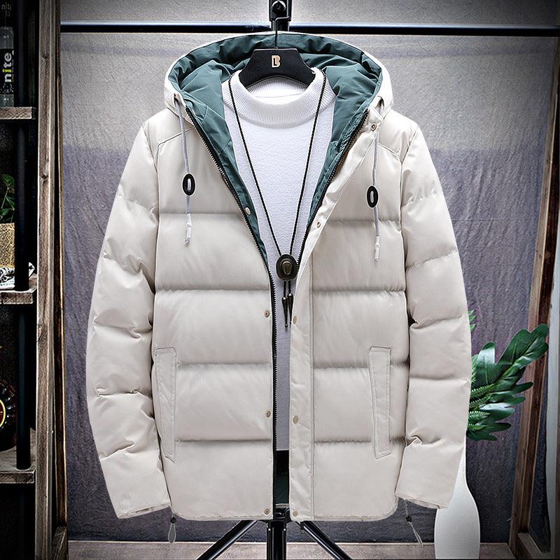 Fashionable Pretty Boy Fashion Brand Men's Down Jacket - WOMONA.COM