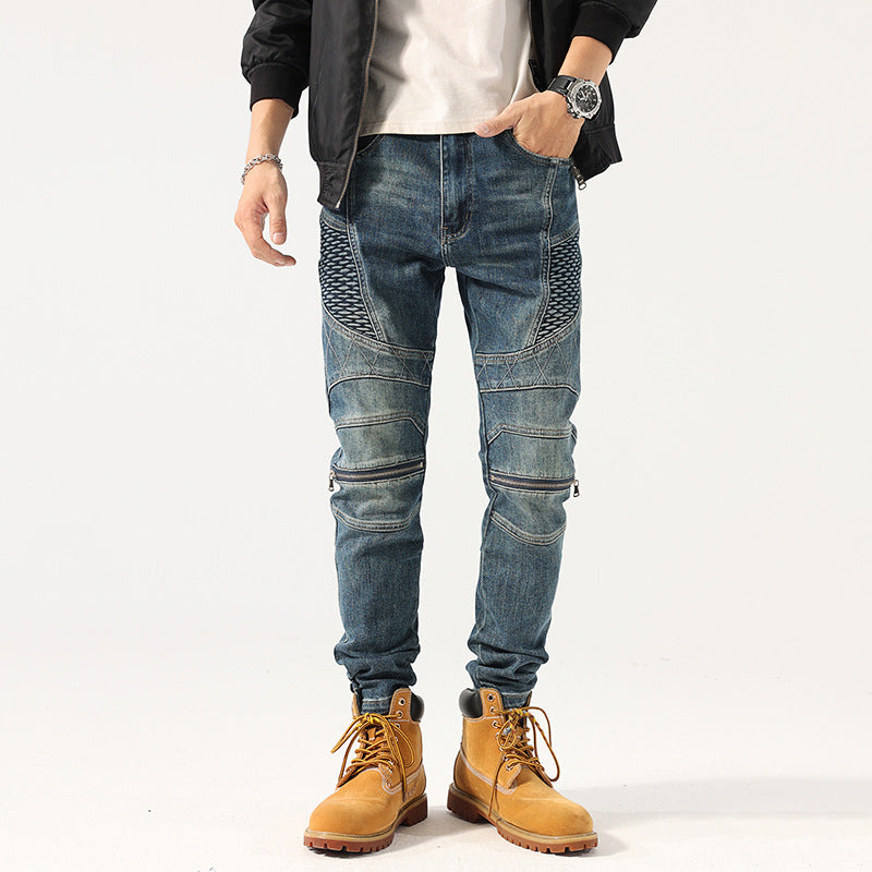 Herrenmode Street Slim Fit Jeans Lässig