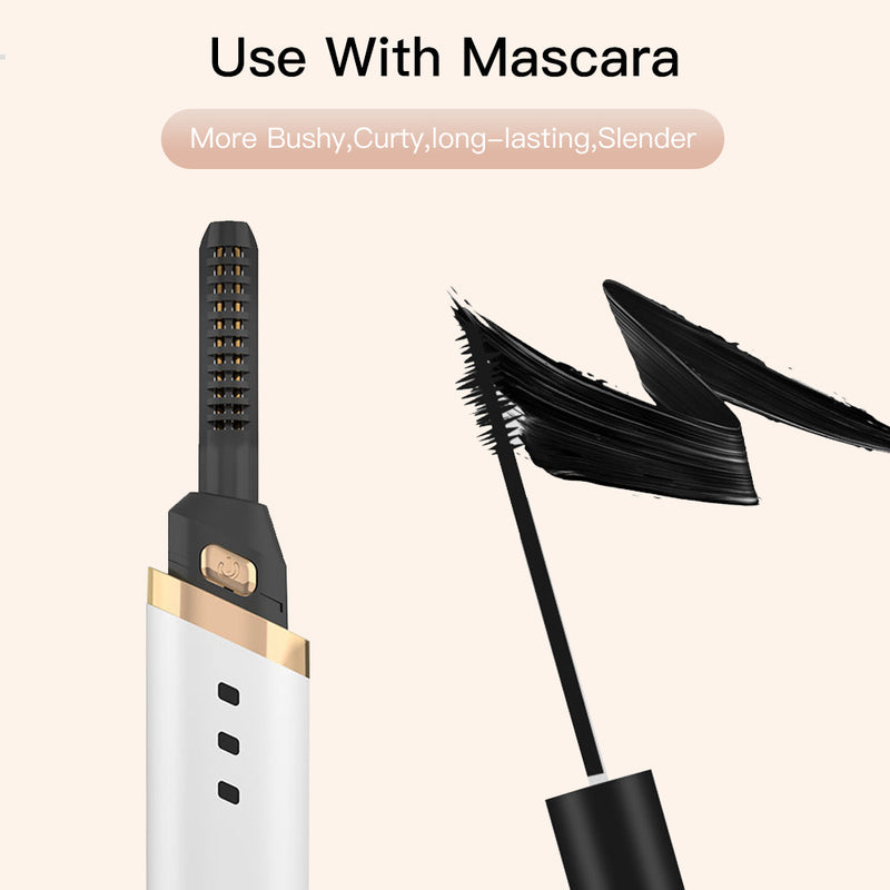 Eyelash Curler Electric Beauty Tool Styling Eyelashes - WOMONA.COM