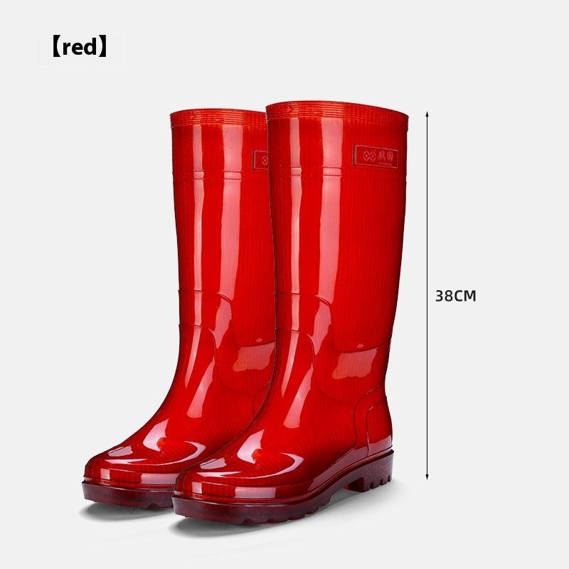 Men's Knee-high Rain Boots - WOMONA.COM