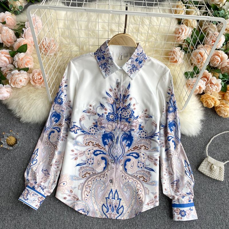Loose And Thin Exotic Holiday Blouse Women - WOMONA.COM