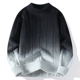 High-grade Sweater Gradient Fashion Men - WOMONA.COM