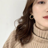 Female personality bundy earrings - WOMONA.COM