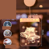 Suction Cup Hanging Lights Christmas Room Decoration - WOMONA.COM